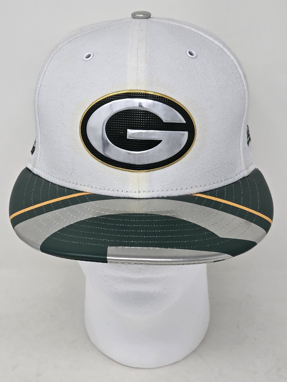 NFL Green Bay Packers New Era 59FIFTY Fitted Baseball Cap Hat 7 1/8 Love FAVRE